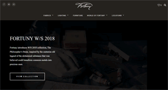 Desktop Screenshot of fortuny.com